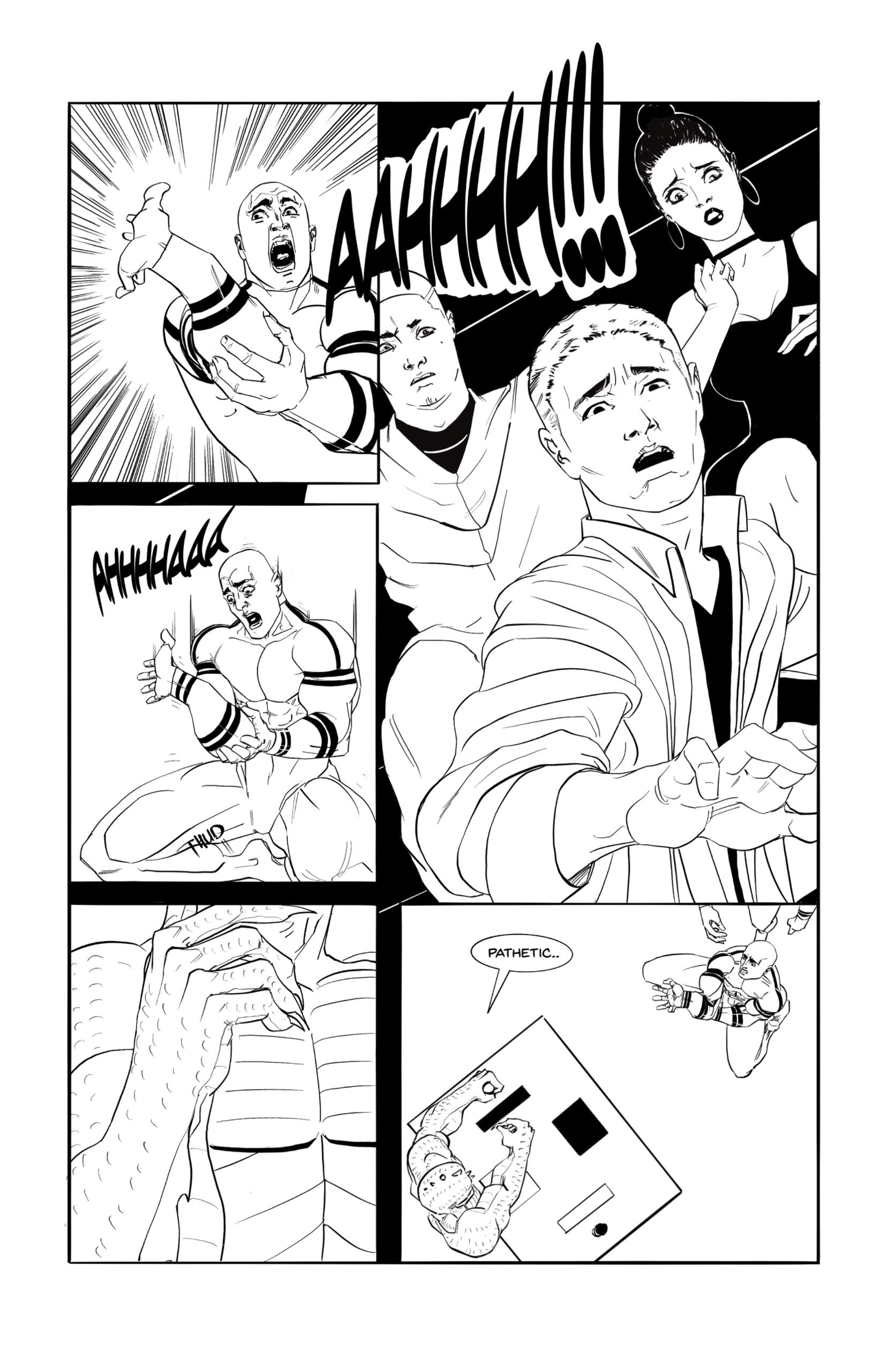Intergalactic Arm Wars Issue #1Page 2 Preview IAW Issue #1 Preview