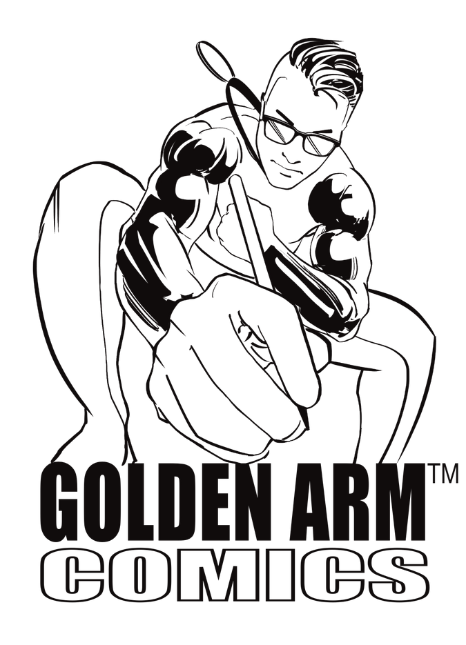 Golden Arm Comics Logo
