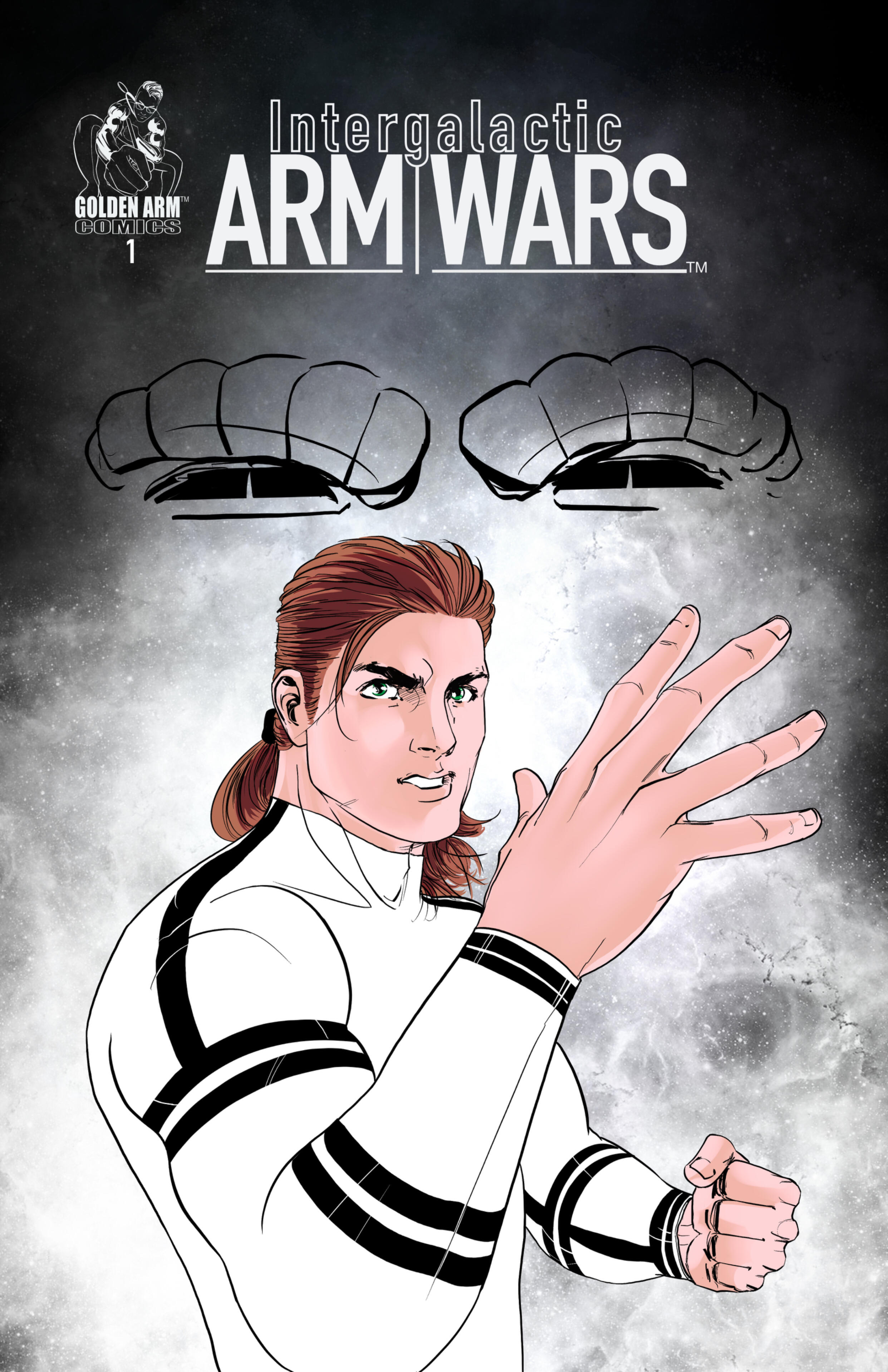 INTERGALACTIC ARM WARS™ Issue #1 Cover INTERGALACTIC ARM WARS™ Issue #1 Cover
